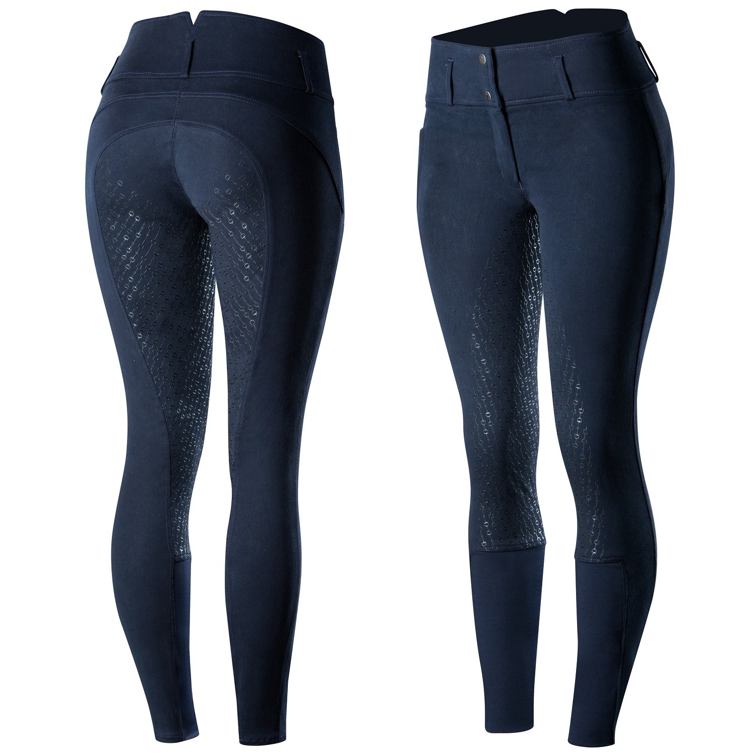 HORZE Women's Straight Leg Riding Pants - Equestrian Breeches for Horseback Riding & Stable Work | Comfortable & Durable for Training & Competitions
