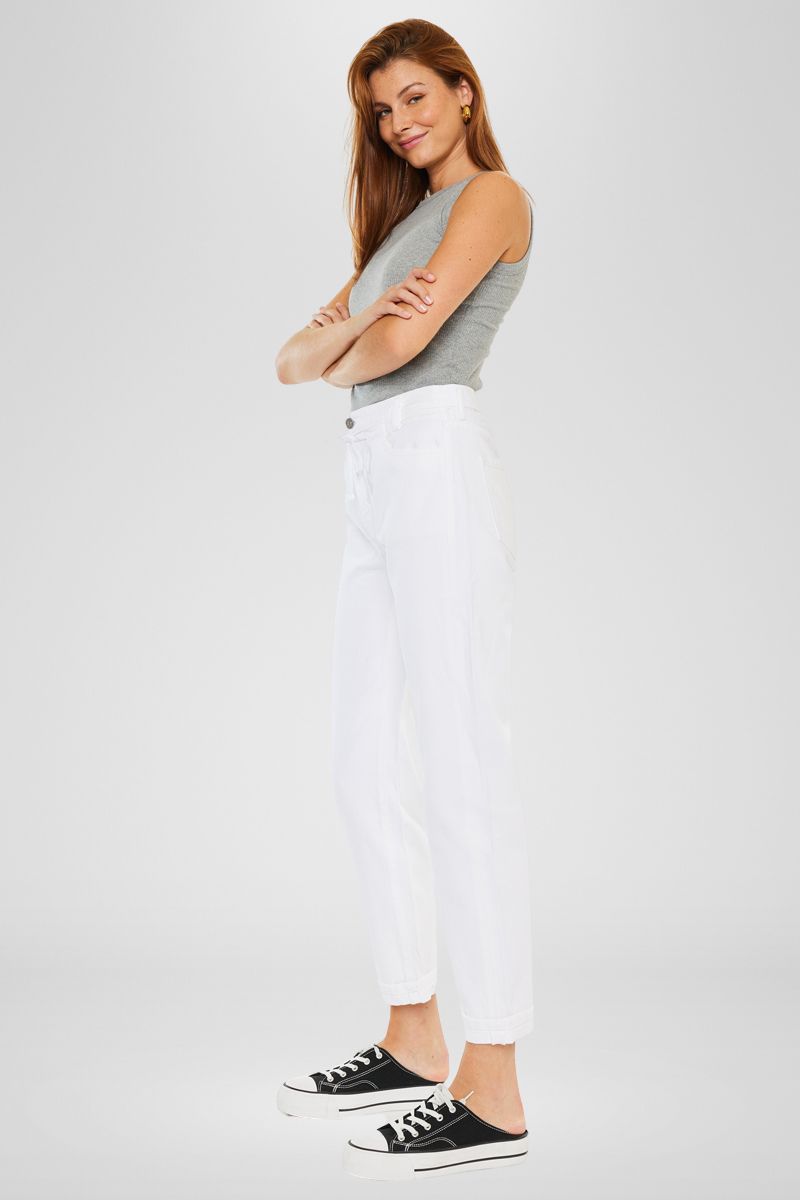 Queens Ultra High Rise Slouch Fit Jeans for Women - Stretchy Comfort Denim Pants for Casual Wear & Everyday Outfits