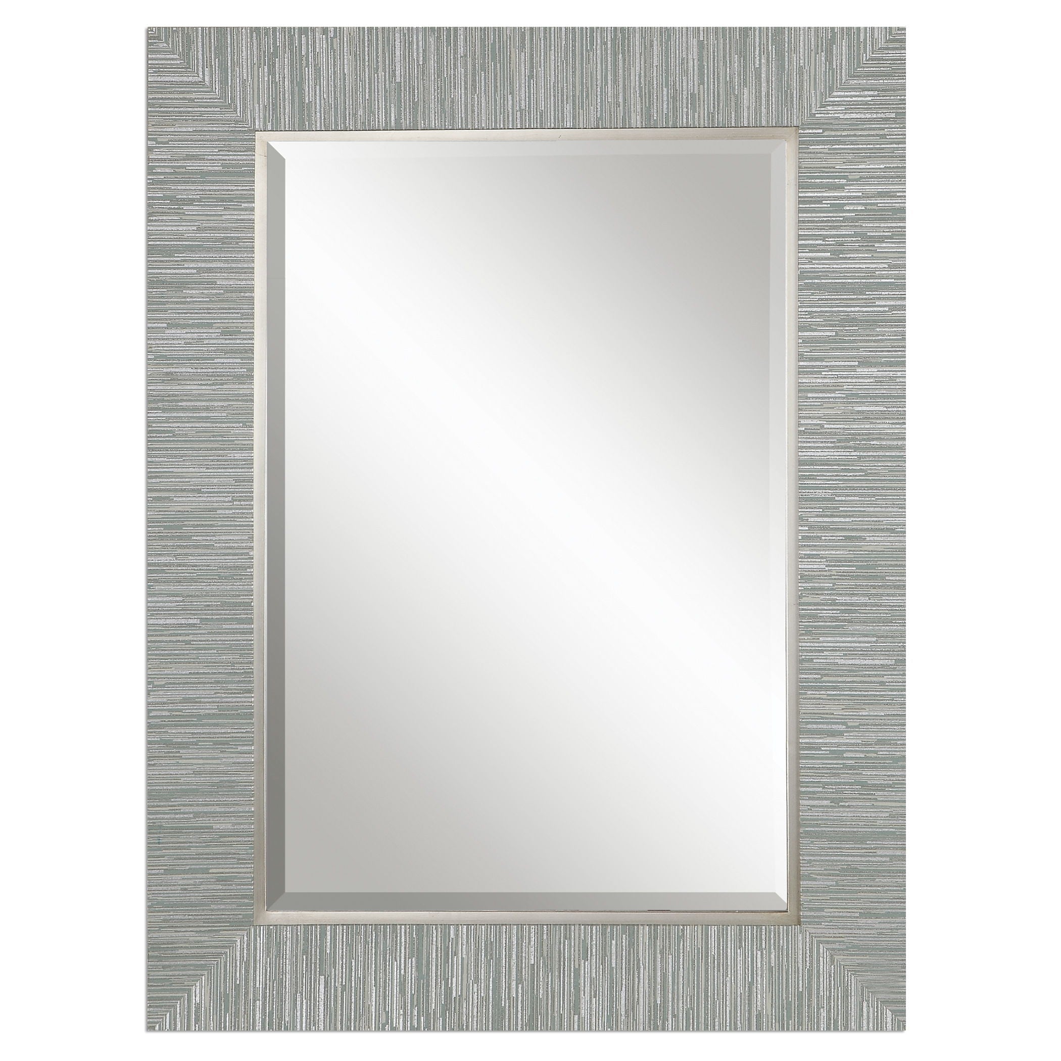 Belaya Wood Mirror Gray - Handcrafted Full-Length Wall Mirror with Rustic Wood Frame for Living Room, Bedroom, and Entryway Decor
