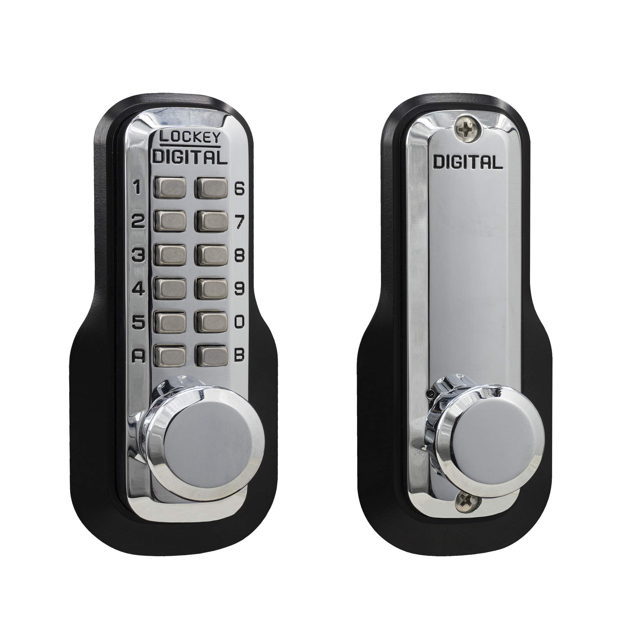M230BC Mechanical Keyless Spring Latch - High Security Door Lock for Homes, Offices & Storage Rooms | Durable & Easy Installation | Ideal for Interior & Exterior Doors