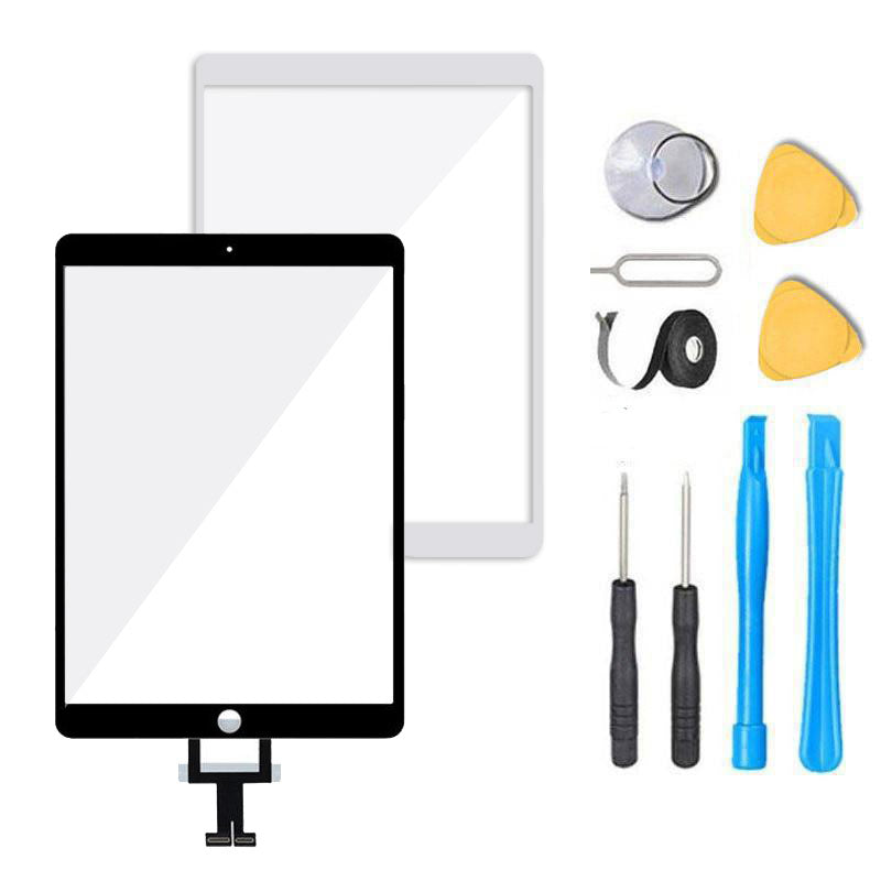 Premium iPad Pro 10.5 Screen Replacement Glass + Touch Digitizer Repair Kit (2017 Models A1701/A1709/A1852) - Black or White - Perfect for DIY Repairs & Professional Screen Fixes