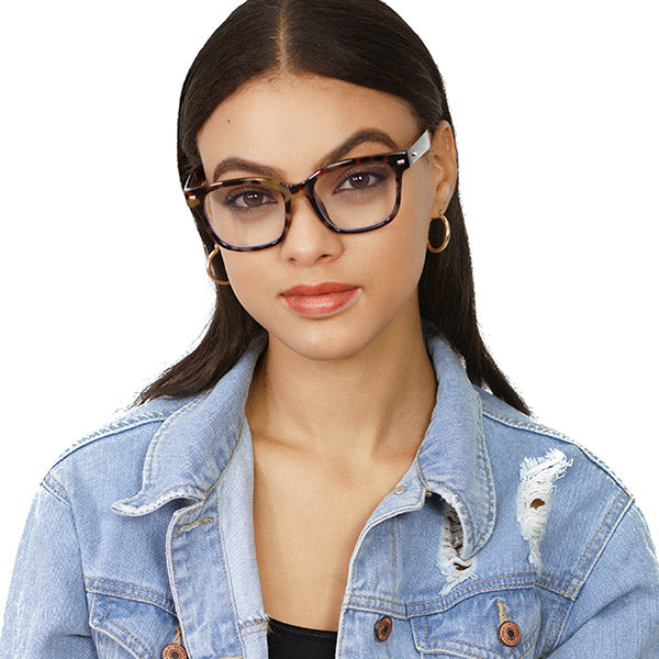Stella Prescription Glasses Tortoise Shell Frame - Stylish & Durable Eyewear for Men & Women | Perfect for Reading, Working & Daily Wear