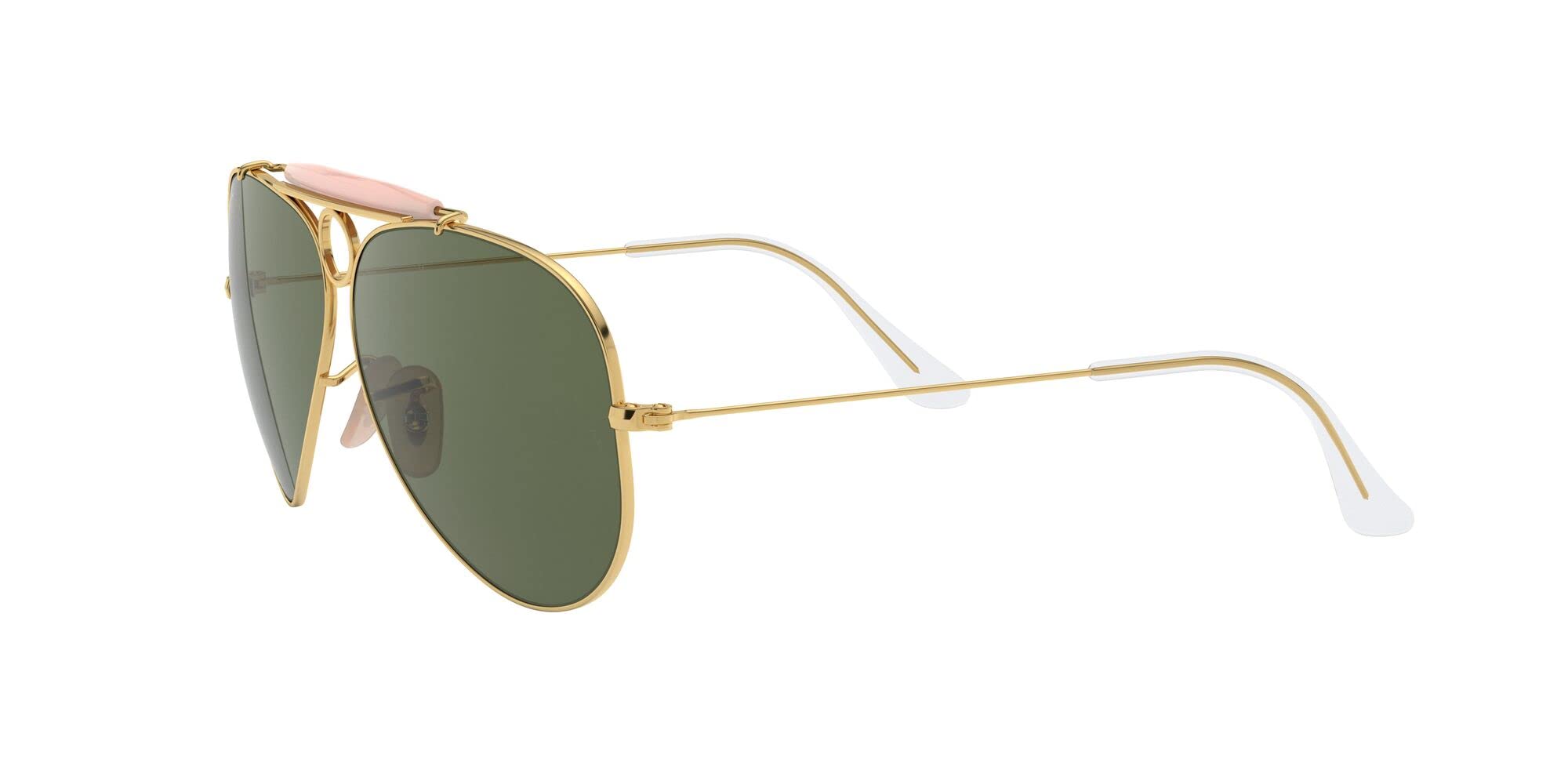 Ray-Ban RB3138 Shooter Aviator Sunglasses for Men & Women - Polarized UV Protection Pilot Sunglasses - Perfect for Driving, Travel & Outdoor Activities