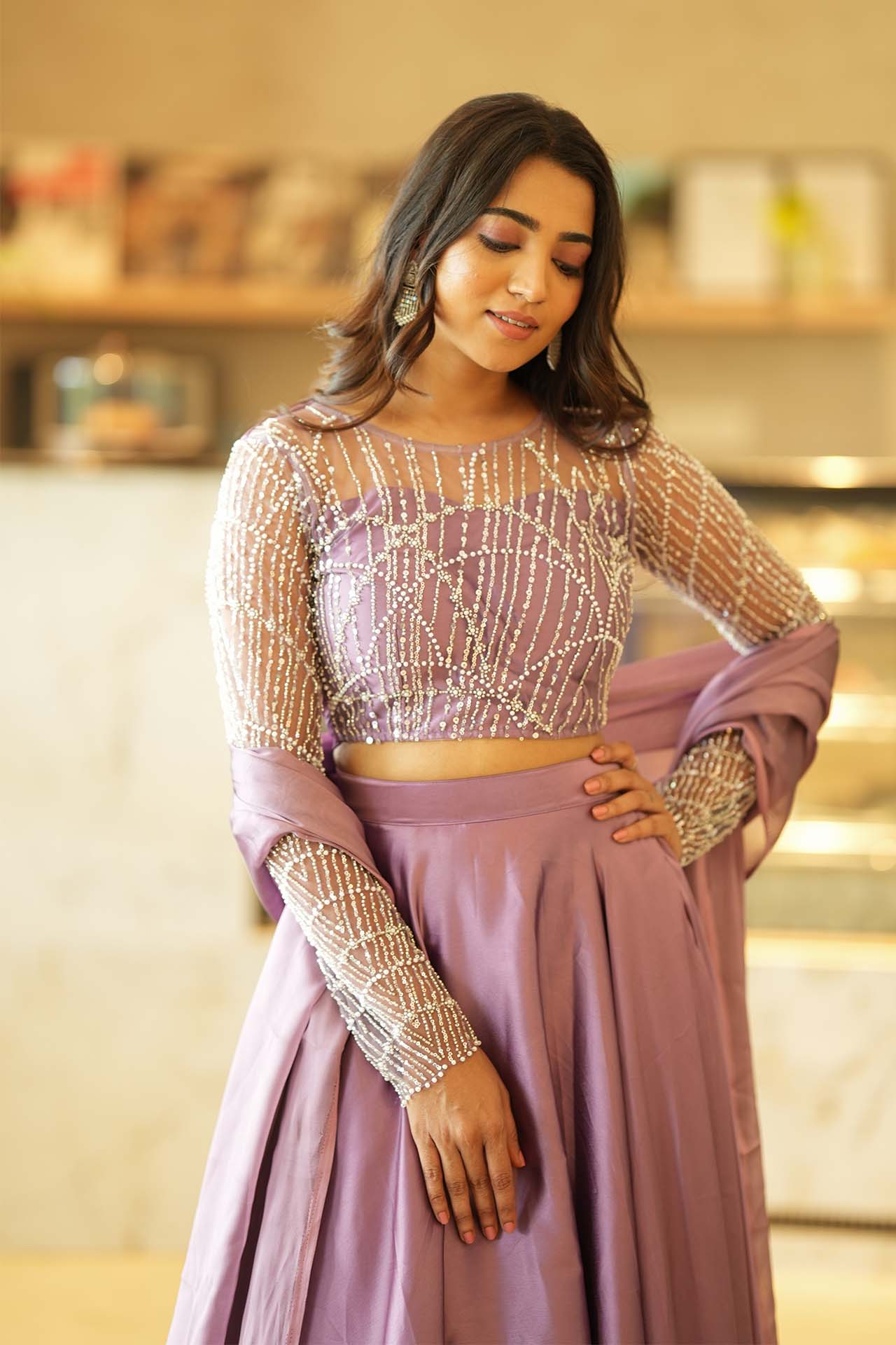 DD514 Premium Sushi Party Wear Lehenga Choli - Elegant Indian Bridal & Festive Outfit for Weddings, Diwali & Special Occasions