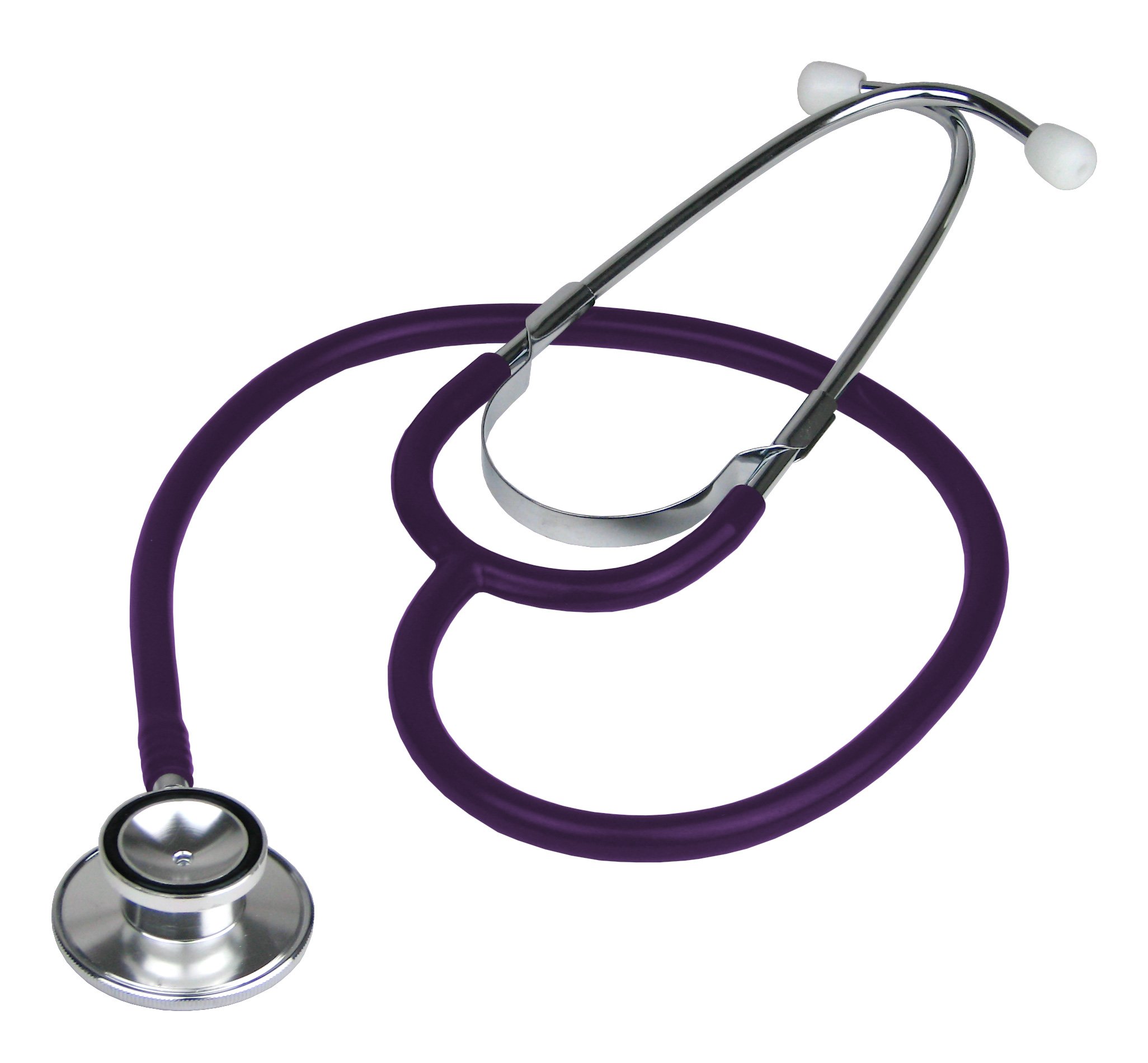 Ever Ready First Aid Dual Head Stethoscope - Purple | Professional Medical Stethoscope for Nurses, Doctors & Students | Ideal for Clinical Use, Home Healthcare & Emergency Situations