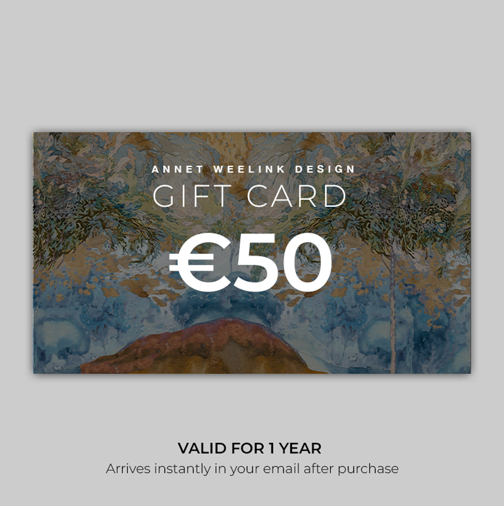 Annet Weelink Gift Card - Perfect for Birthdays, Holidays & Special Occasions - Elegant & Thoughtful Present Idea