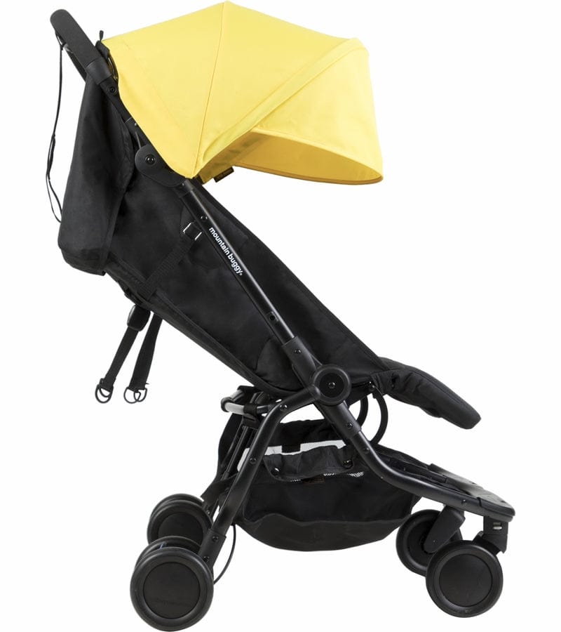 Mountain Buggy Nano Duo Double Stroller - Lightweight Compact Travel Stroller for Twins & Toddlers | Perfect for Air Travel, Shopping & Outdoor Adventures