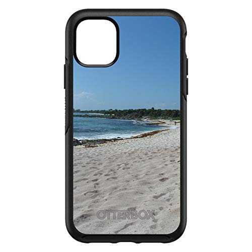 Beach Scene Akumal Mexico On Black Case
