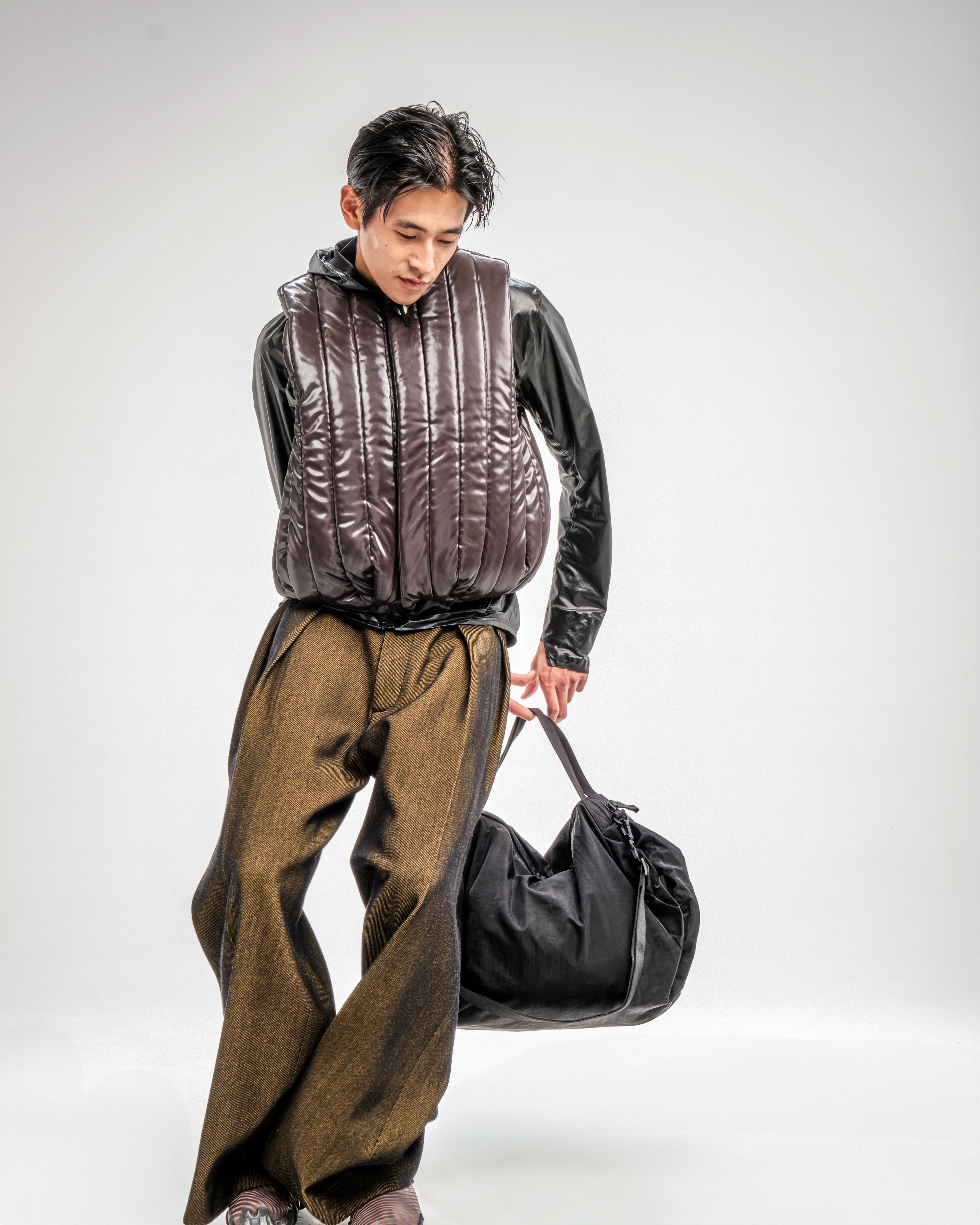 Cote & Ciel Obed Smooth Duffle Bag - Waterproof Travel Duffel with Laptop Compartment | Perfect for Business Trips, Gym & Weekend Getaways