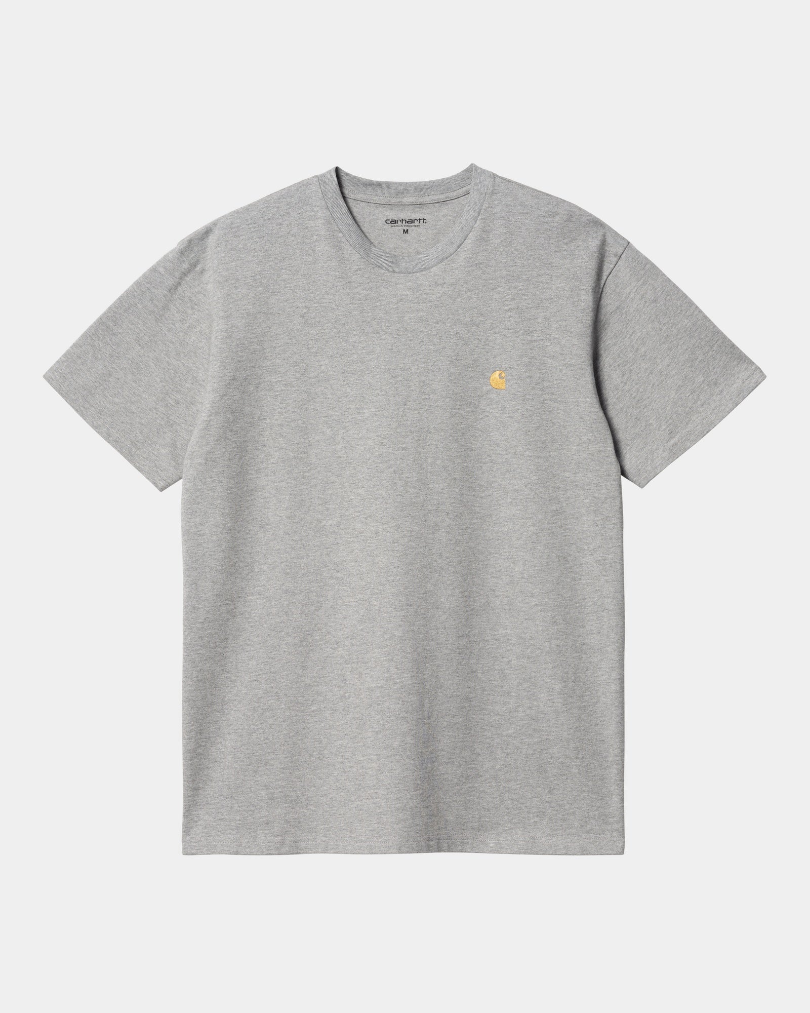 Chase T-Shirt for Men & Women | Soft Grey Heather Cotton Tee | Casual Wear, Street Style, Everyday Outfit