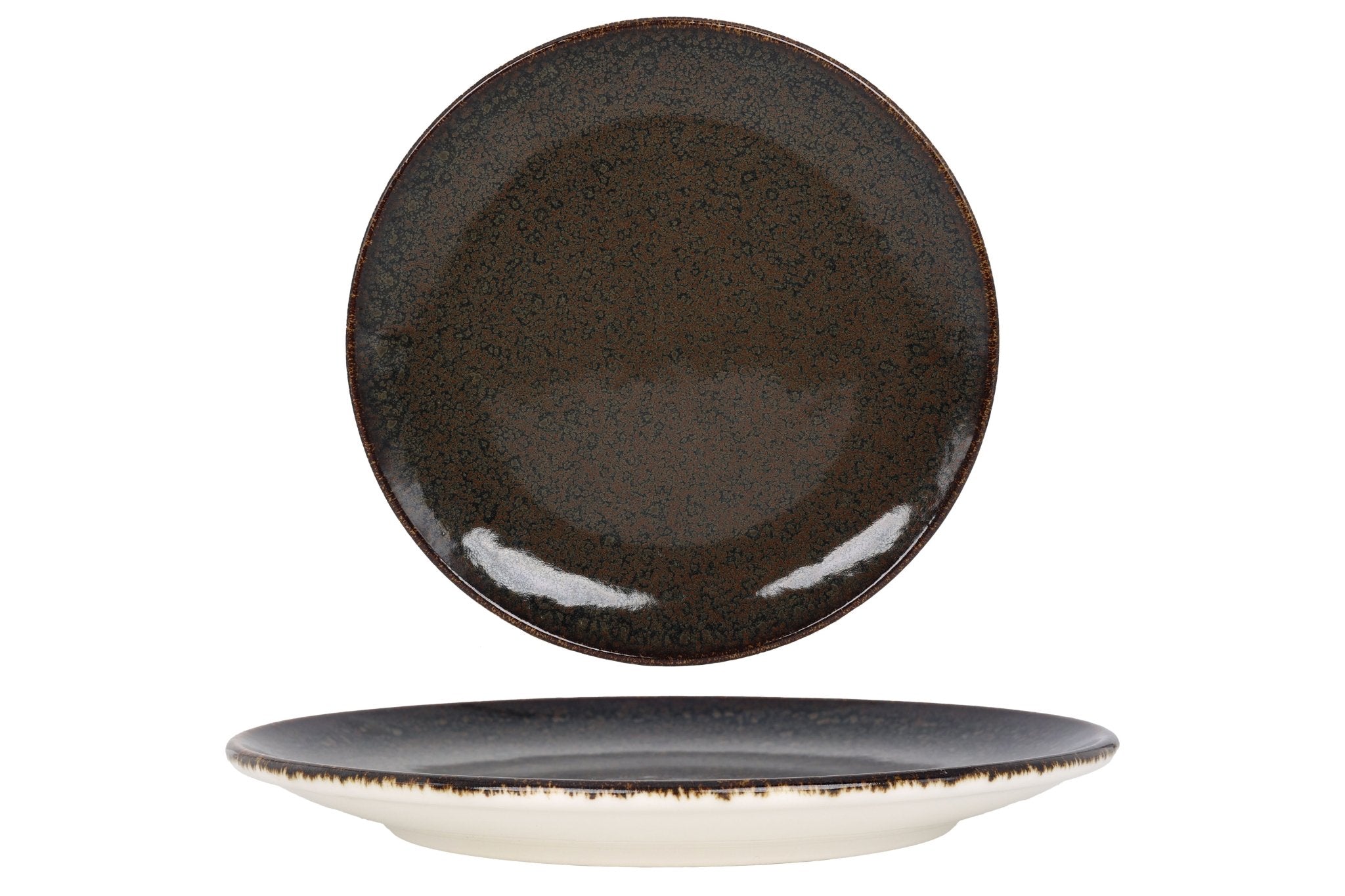 Ore Tierra 23cm Dessert Plate - Elegant Porcelain Cake Plate for Afternoon Tea, Wedding, and Party Serving | Perfect for Desserts, Pastries, and Appetizers