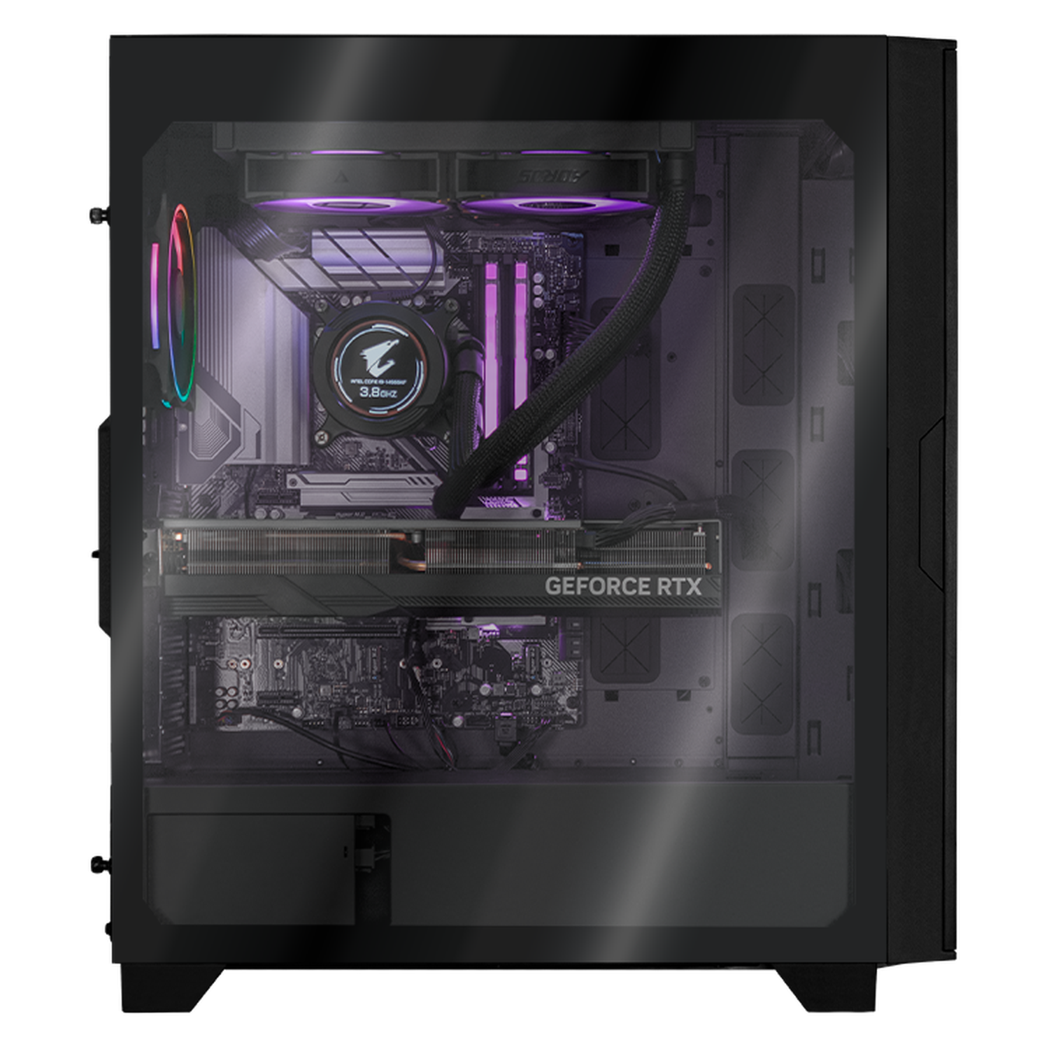 AORUS GeForce RTX 4080 Super Gaming PC - Intel Core i9-14900KF, 64GB DDR5 RAM, 2TB SSD + 5TB HDD, Liquid Cooling, WiFi 6, Bluetooth - Ultimate 4K/8K Gaming & VR Ready Desktop for Esports & Content Creation