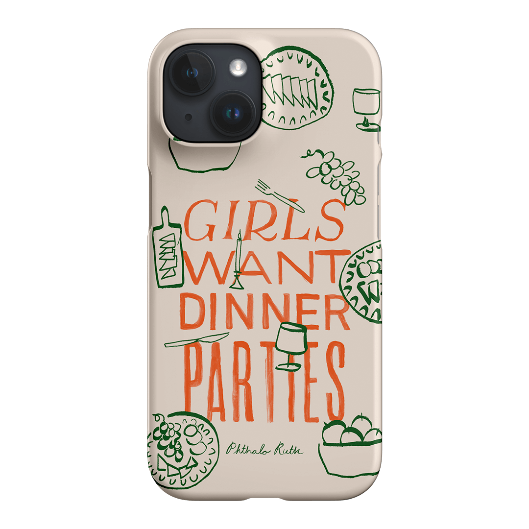 Stylish & Durable Dinner Party Phone Case - Trendy Design for iPhone & Samsung - Perfect for Parties, Events & Social Gatherings