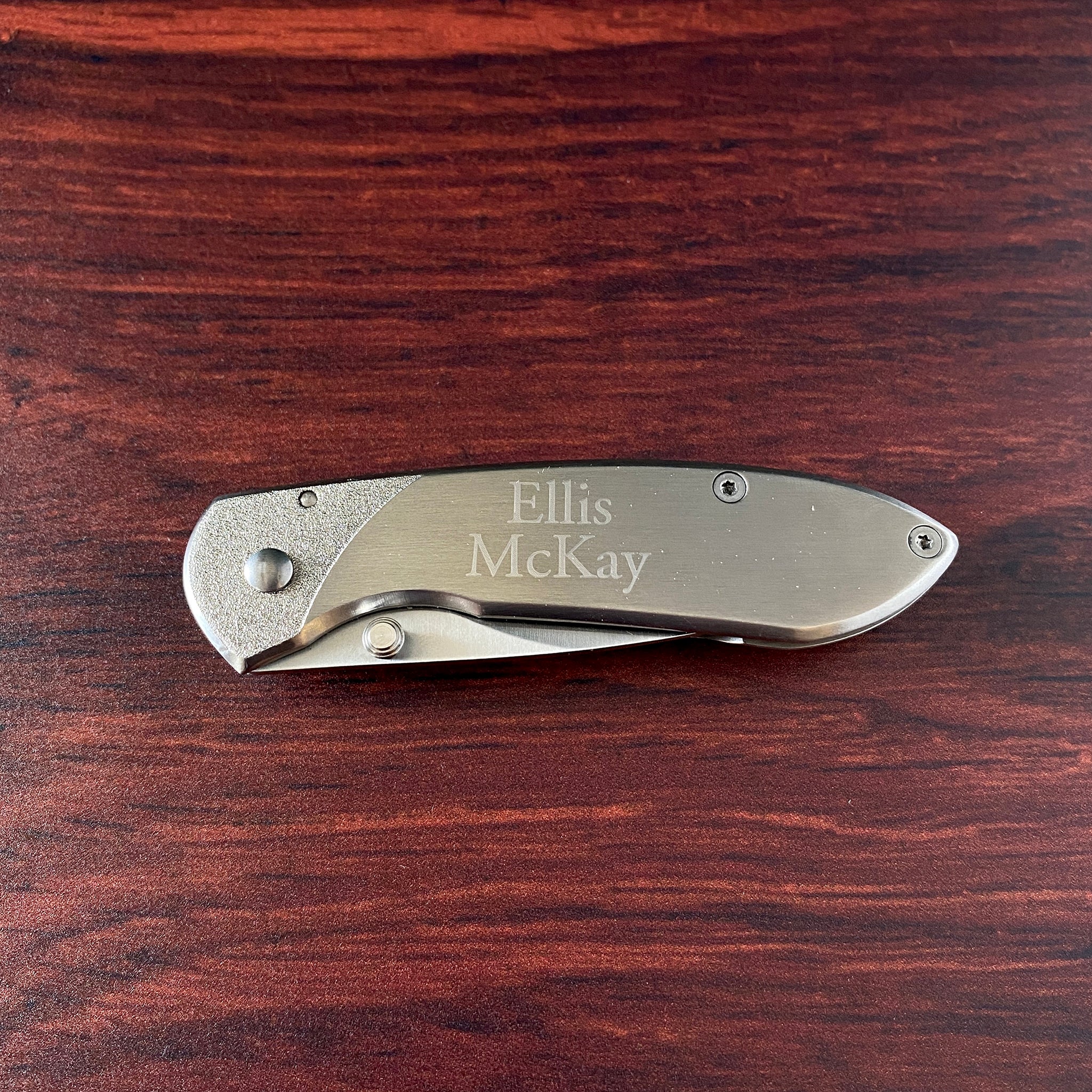 Premium Stainless Steel Nobleman Pocket Knife - Compact Folding Knife for Camping, Hiking & Everyday Carry (EDC) - Gift for Men & Outdoor Enthusiasts
