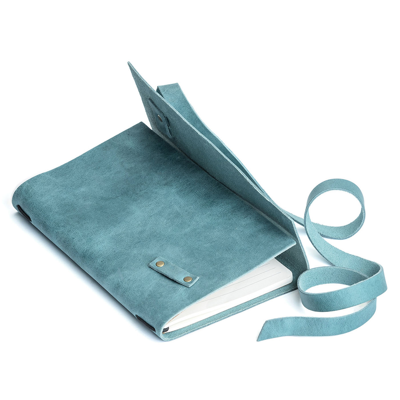 Premium Leather Wrap Journal for Writing & Sketching - Handmade Refillable Notebook, Perfect for Travel, Work & Creative Projects