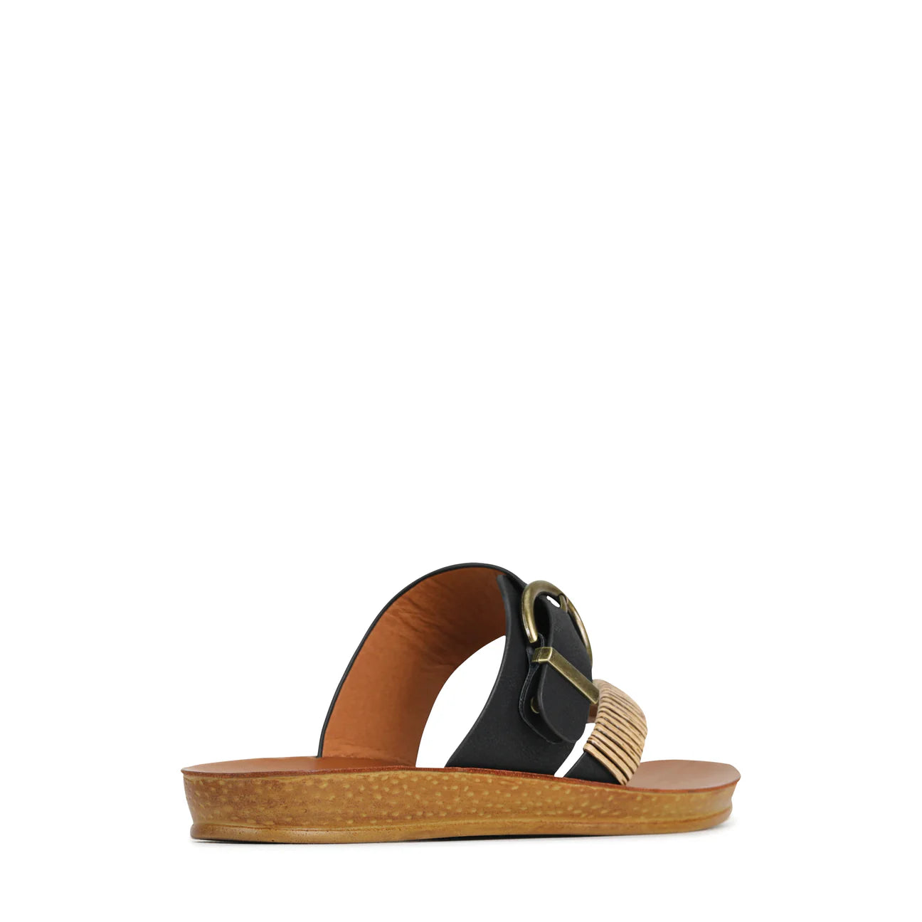 BRIAN Women's Black Sandals - Comfortable & Stylish Beach Footwear for Summer Vacations, Pool Parties, and Casual Outings