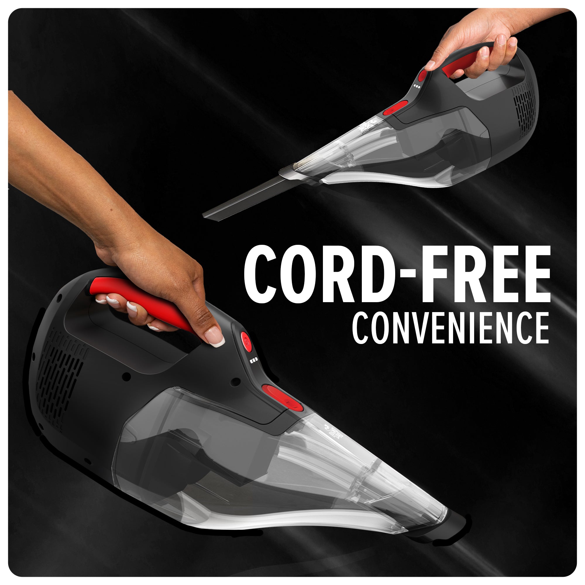 16V Wet Dry Handheld Vacuum Cleaner with Crevice Tool - Perfect for Car, Home & Pet Hair Cleaning