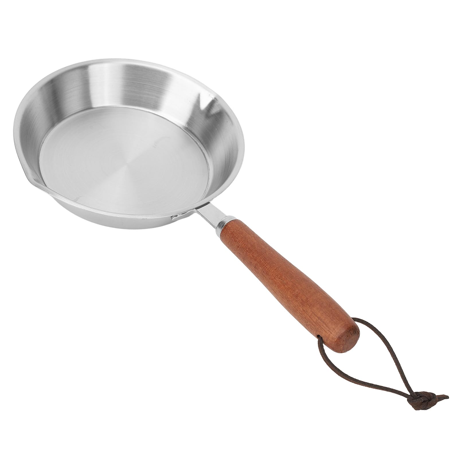 Premium Stainless Steel Non-Stick Frying Pan - 16cm Induction Compatible Skillet for Eggs, Pancakes & More | Perfect for Home Kitchen & Restaurant Use