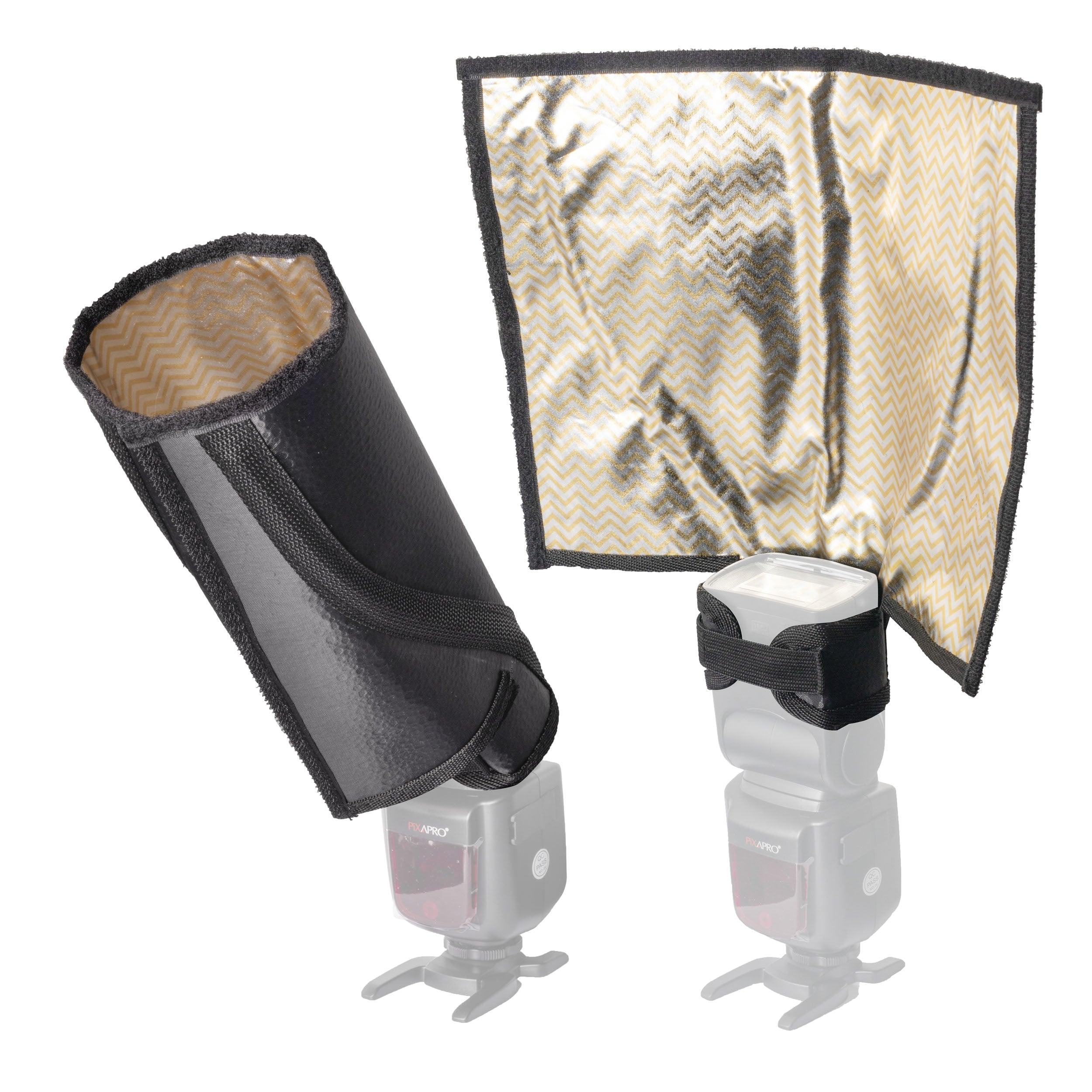 Compact & Portable Speedlite Flash Modifier Bundle - Perfect for On-the-Go Photography & Studio Lighting