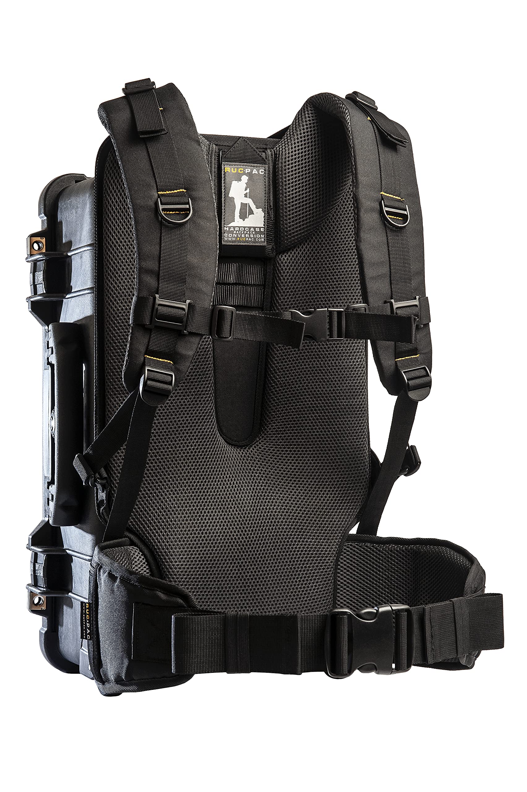 RucPac Pro Hardcase Backpack - Durable Waterproof Travel Backpack for Business & Outdoor Adventures - Perfect for Air Travel, Hiking, and Daily Commute