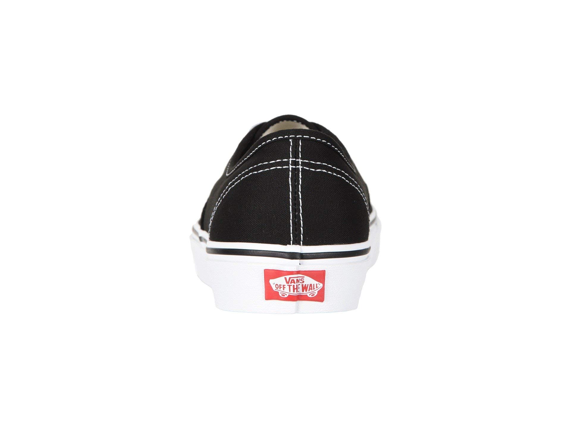 Vans Authentic Unisex Sneakers for Men & Women - Classic Black & White Canvas Shoes for Casual Wear, Skateboarding & Street Style