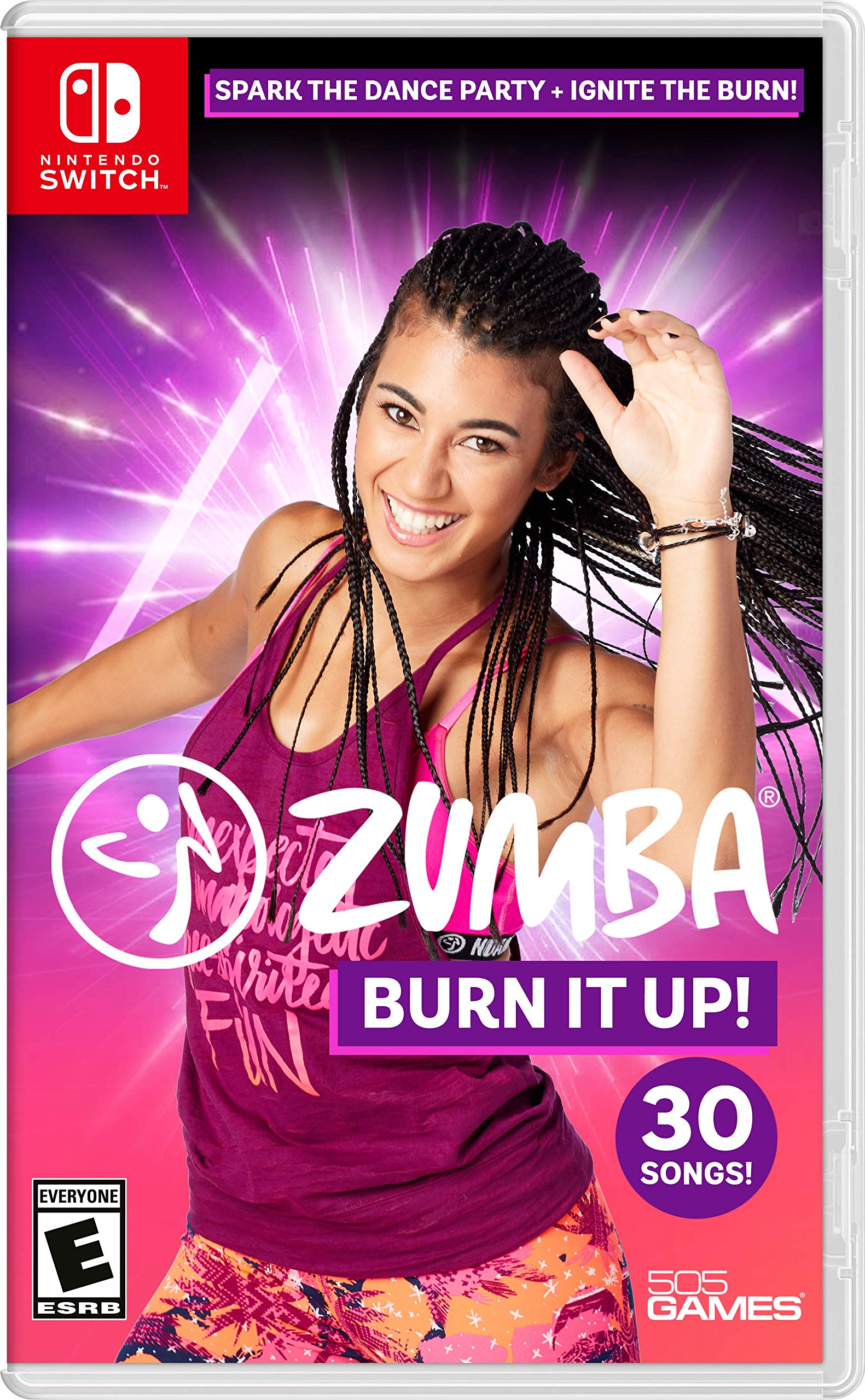 Zumba: Burn It Up! Fitness Dance Game for Nintendo Switch - Fun Home Workout & Party Game for Weight Loss