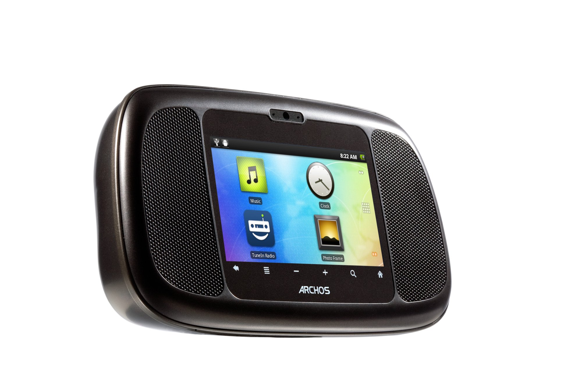Archos 35 Home Connect Internet Radio - Wireless Streaming Music Player with Wi-Fi, Bluetooth, and Alarm Clock - Perfect for Kitchen, Bedroom, and Office Use