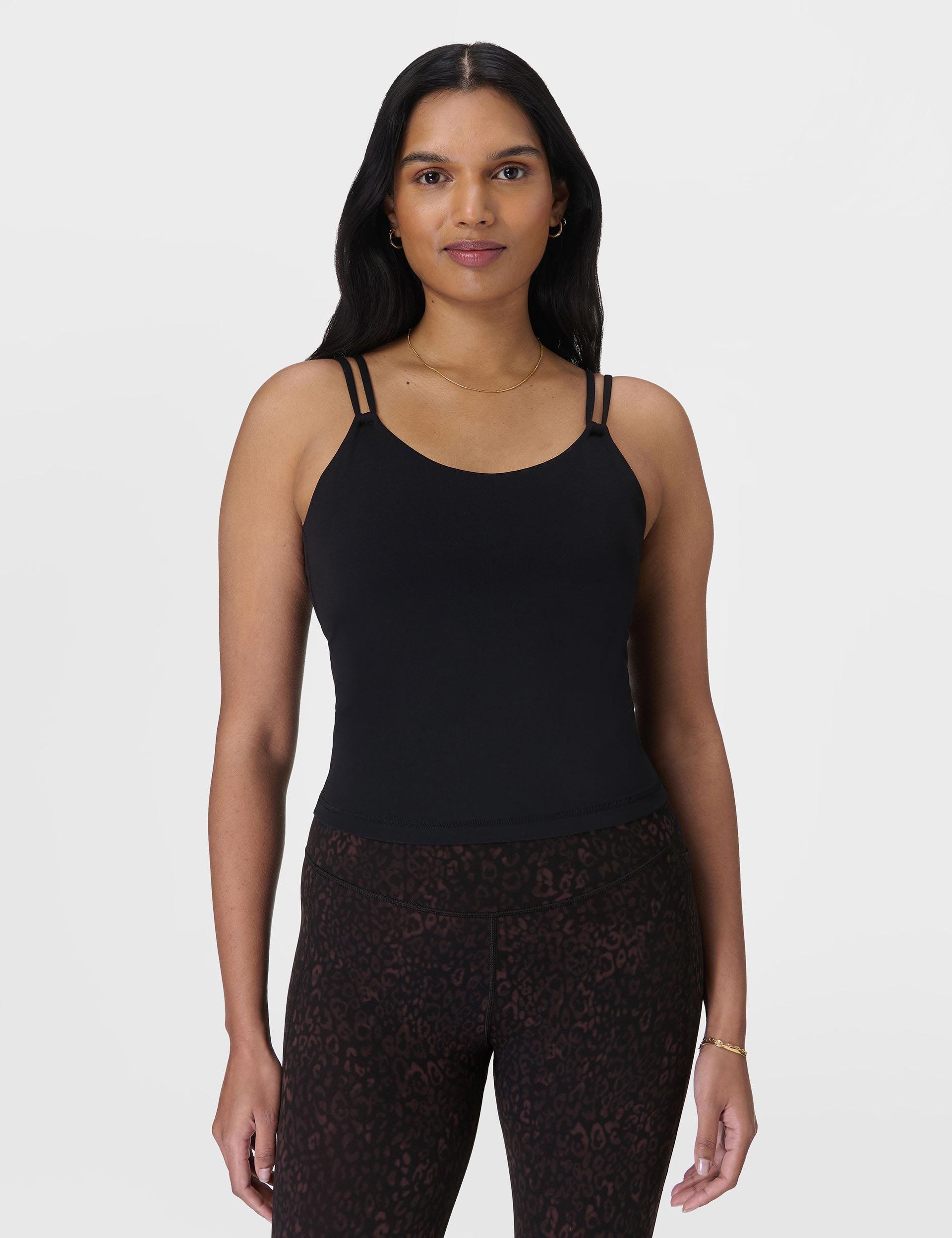 Ultimate Studio Strappy Vest for Women - Black | Trendy Layering Piece for Casual Outfits & Summer Dressing