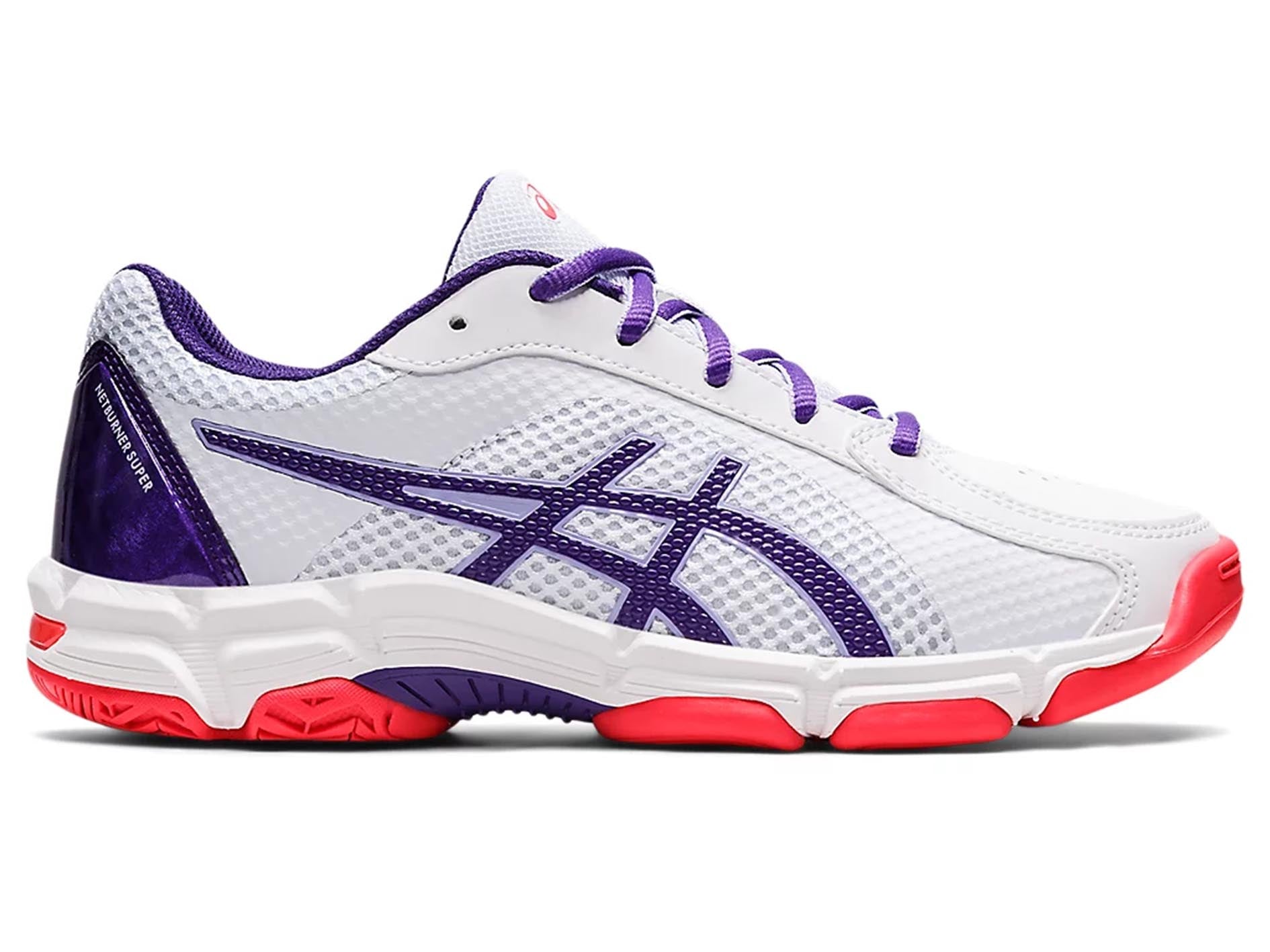 ASICS Junior Netburner Super GS Soccer Cleats for Kids - Lightweight & Durable Football Shoes for Youth Players - Perfect for Turf, Grass & Indoor Soccer Matches