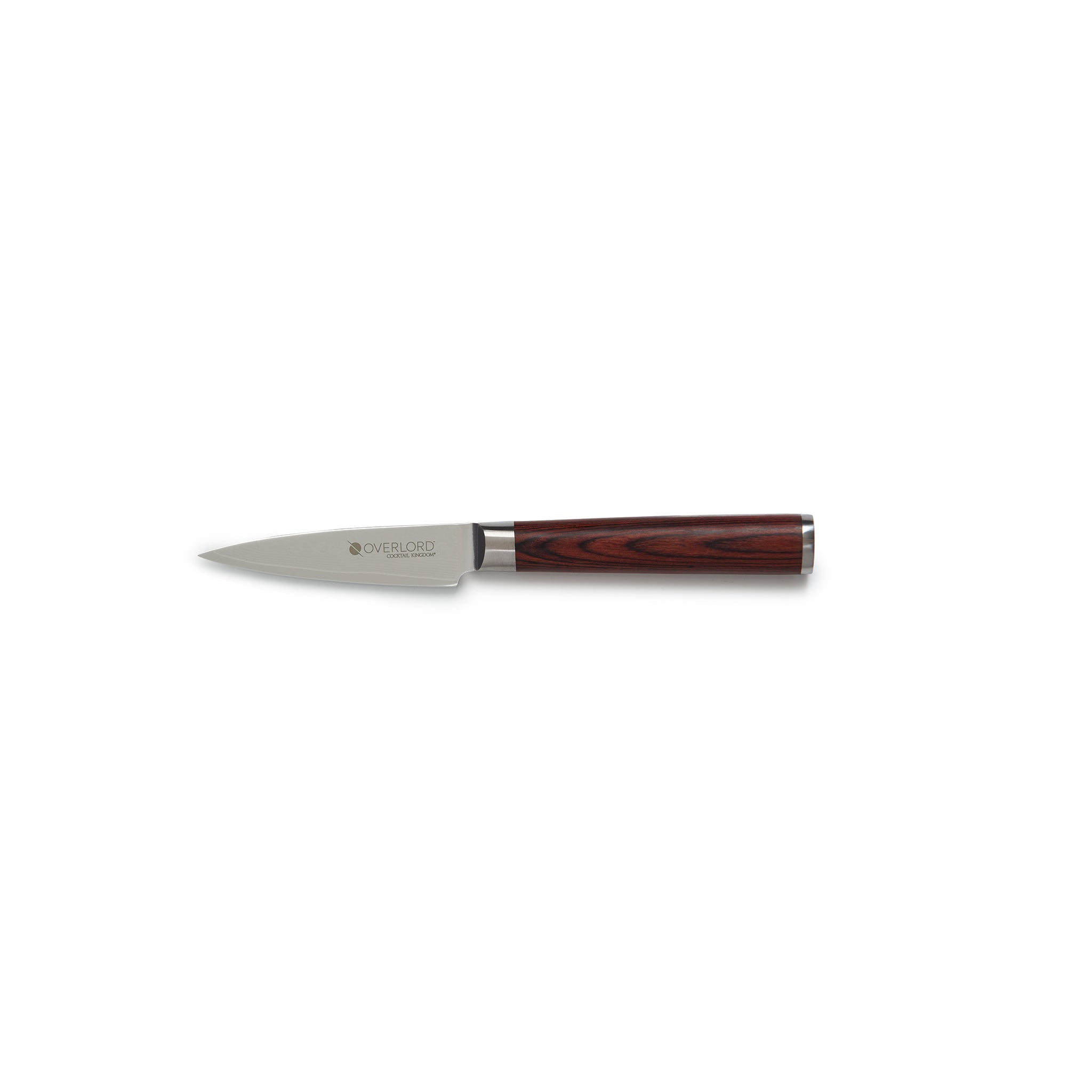 OVERLORD™ 3.5 Inch Paring Knife with Pakkawood Handle - Sharp Kitchen Knife for Peeling, Slicing and Fruit Cutting - Perfect for Home Cooking, Camping and Professional Chefs