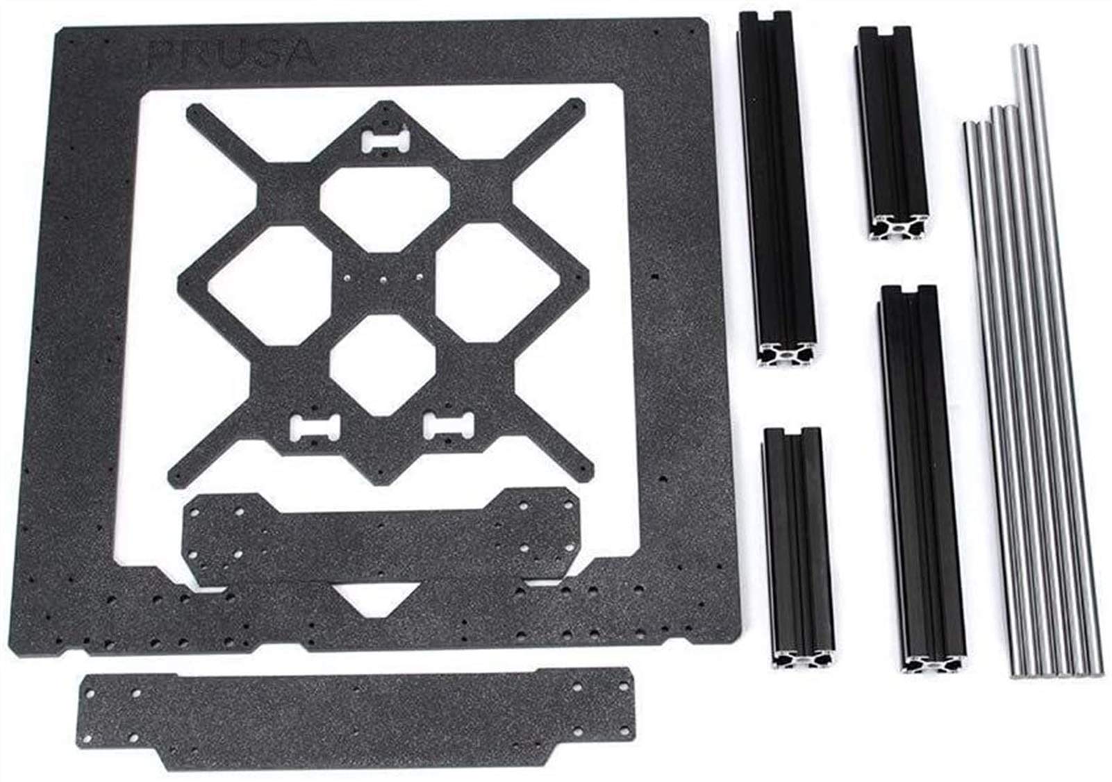 Original Prusa I3 Mk3 3D Printer Parts - Aluminum Frame & Smooth Rods Kit - High Precision Replacement Parts for 3D Printing - Perfect for DIY Repairs & Upgrades