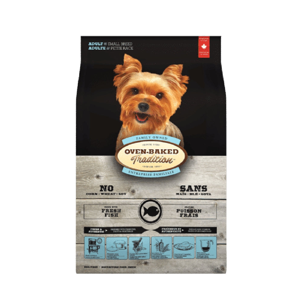 Premium Small Breed Adult Dog Food with Fish - High Protein Dry Kibble for Toy & Mini Dogs - Ideal for Indoor & Active Lifestyles