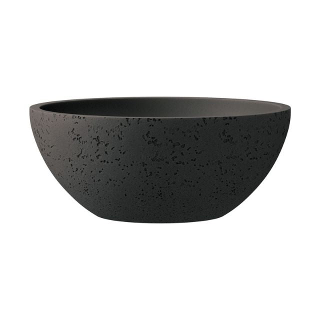 Fienza Alba Concrete Round Bathroom Sink Bowl 14.25