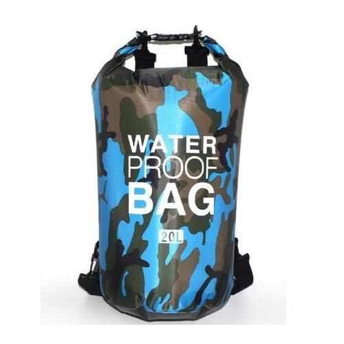 Waterproof PVC Dry Bag - Lightweight Roll Top Dry Storage Bag for Kayaking, Camping & Hiking - Multiple Sizes & Colors Available