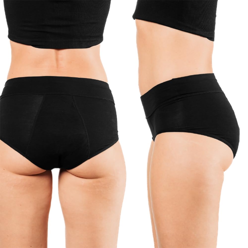 Bambody Absorbent Period Underwear for Women & Teens - Leakproof, Soft, Breathable & Comfortable - Perfect for Overnight Protection, Active Lifestyles & Everyday Wear