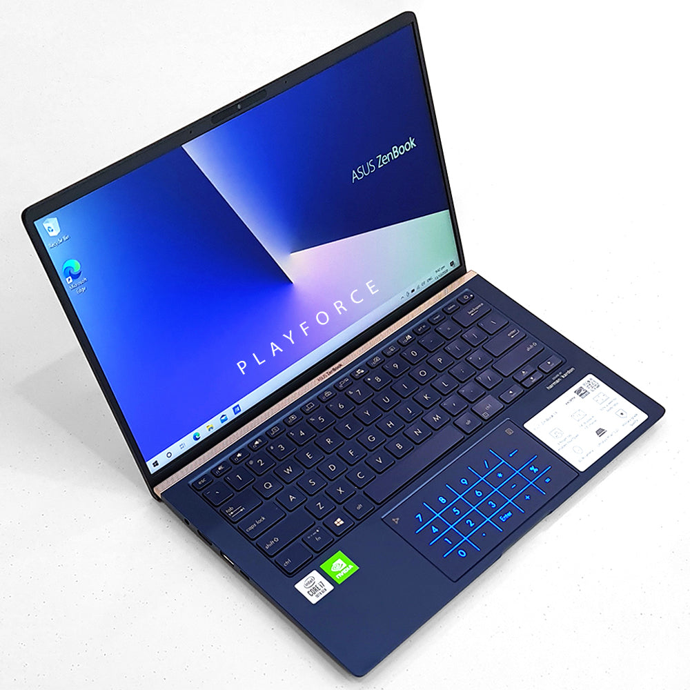 ASUS ZenBook 14 UX433FLC Laptop - Intel Core i7-10510U, 16GB RAM, 512GB SSD, 14-inch FHD Display | Ultra-Thin & Lightweight for Business, Travel & Creative Work