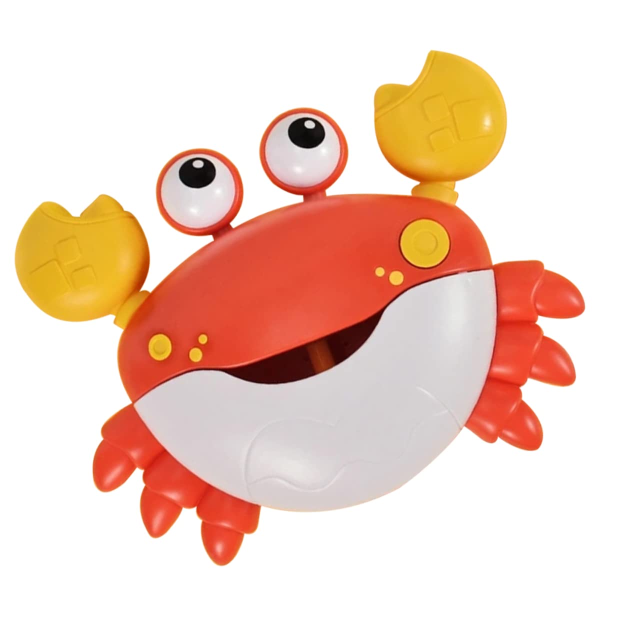 VICASKY 3-Piece Crab Bath Toys Set - Bubble Blower & Shower Toys for Kids, Fun Bathtime Playtime, Durable Plastic Bath Toys for Toddlers (Red) - Perfect for Bubble Baths, Pool Parties & Sensory Play