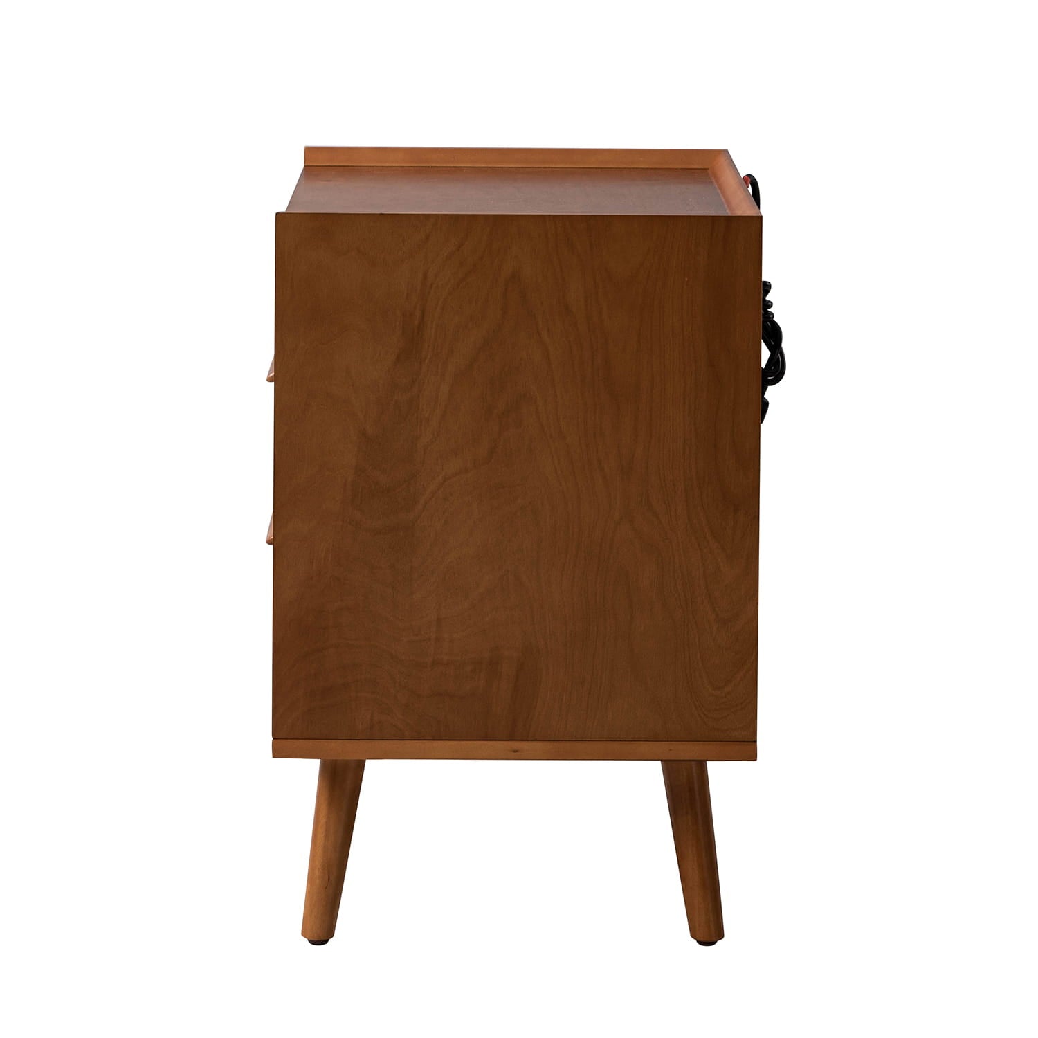 Janet 3-Drawer Nightstand with Optional Styles - Modern Bedside Table for Bedroom, Living Room & Office Storage