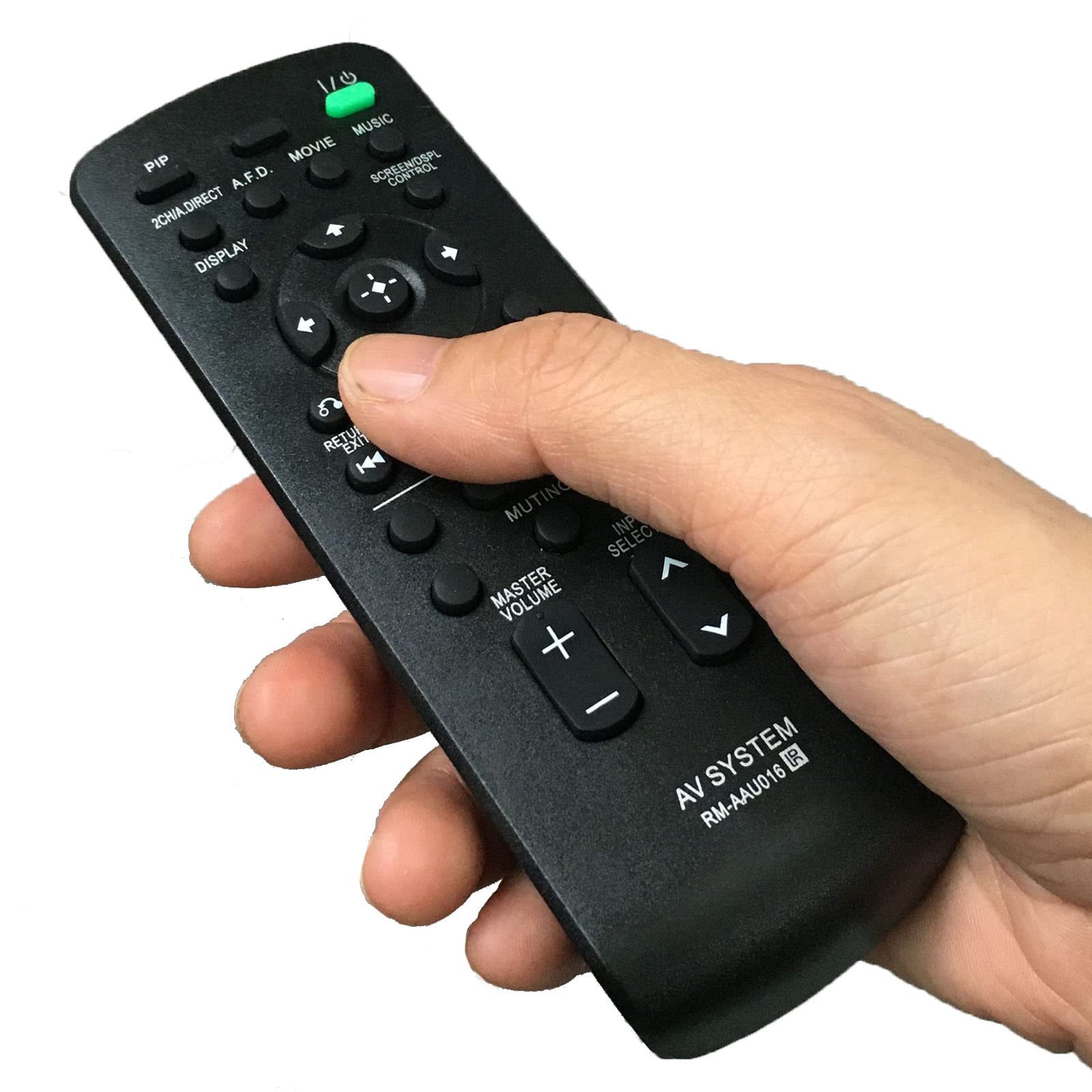 Original Remote Control RMAAU016 Replacement for Sony STR-3400ES/3500ES/DA3500ES/DA4300ES AV Receiver - Multi-Channel Stereo System Accessory for Home Theater & Entertainment Setup