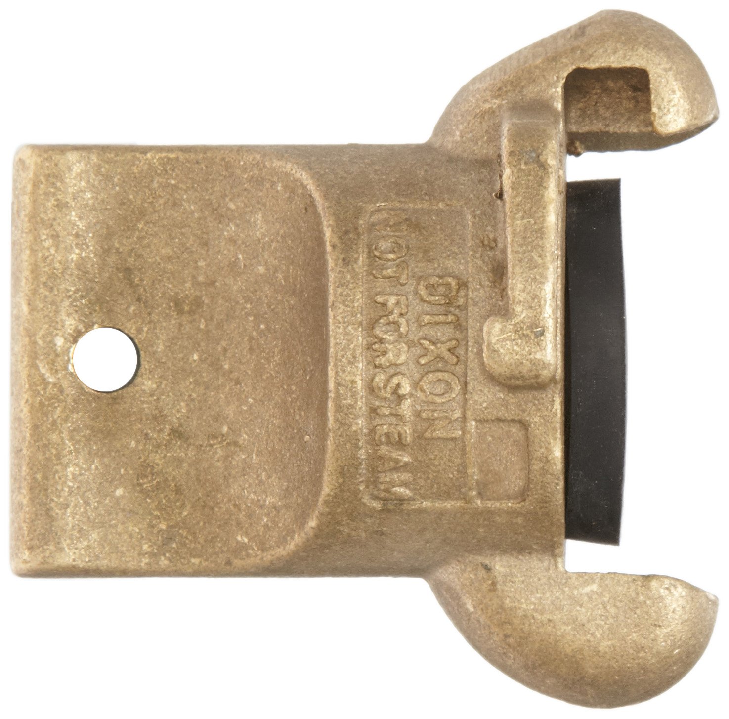 Dixon Air King AB0 Brass Air Hose Fitting - 2 Lug Universal Coupling with Blank Ends for Pneumatic Tools & Compressors | Heavy-Duty Industrial & Automotive Air System Accessories