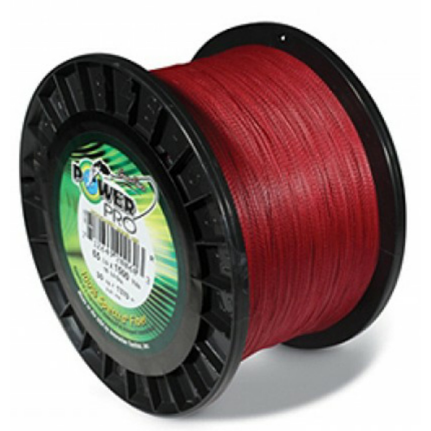 **POWER PRO Spectra Fiber Braided Fishing Line - 1500 Yards, 100LB Test, Vermilion Red - Saltwater & Freshwater Fishing for Bass, Trout, and Offshore Angling**