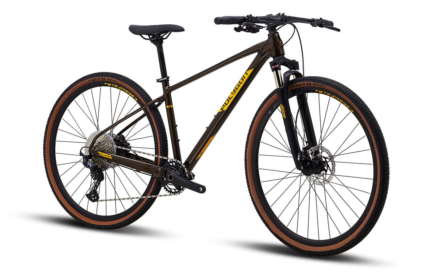 Polygon Heist X7 Hybrid Bike for Men & Women - Lightweight Aluminum Frame, 21-Speed Gears - Perfect for Commuting, Fitness & Urban Riding