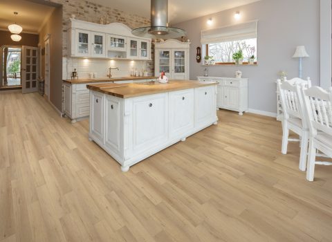 Coretec Plus Enhanced Calypso Oak 7x48 Luxury Vinyl Plank Flooring - Waterproof & Durable for Living Room, Bedroom, Kitchen & Basement