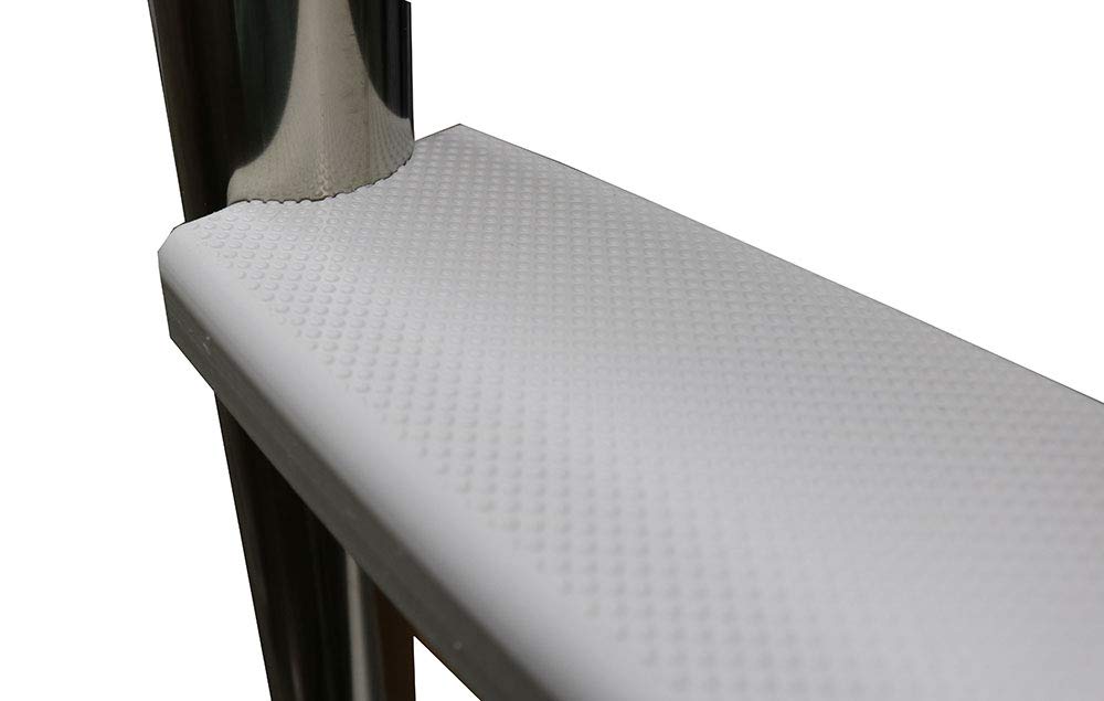 Universal Pool Ladder Tread - 17.5 Inch Rail Width | Non-Slip Step Replacement for Inground & Above Ground Pools | Durable Swimming Pool Accessory for Safety & Easy Entry/Exit