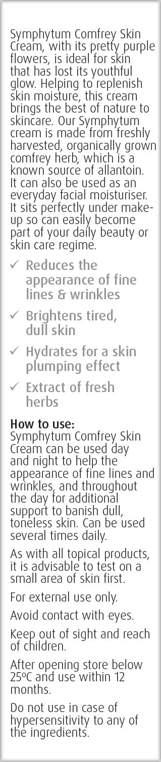 BIOFORCE Symphytum Cream 35g - Organic Comfrey Cream for Joint & Muscle Pain Relief - Soothes Bruises, Sprains & Arthritis - Natural Herbal Remedy for Home & Sports Use