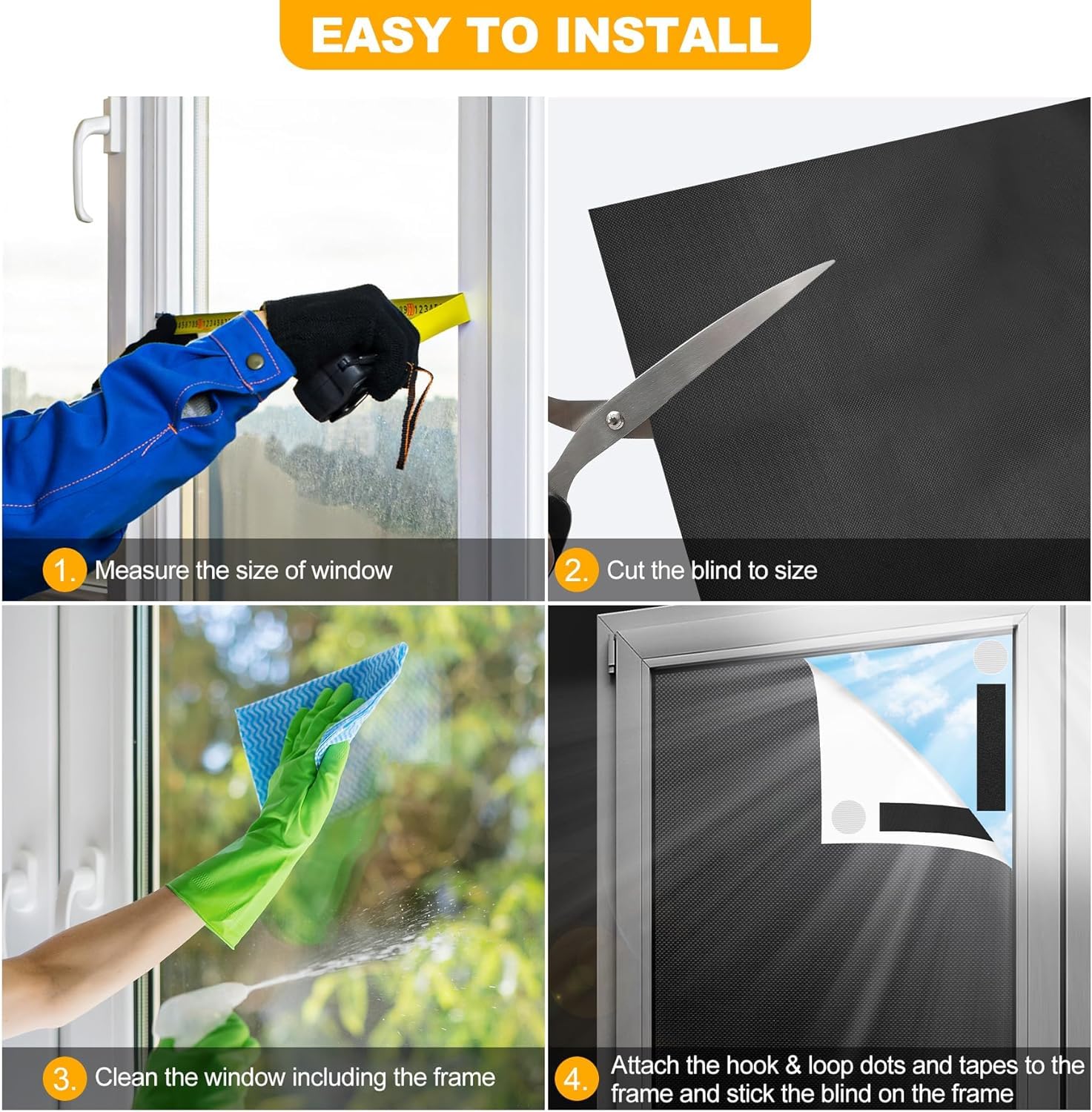 Blackout Window Shades for Bedroom - 39