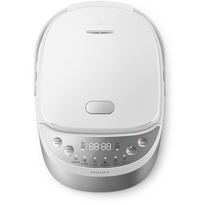 HD3170 0.85L Mini Rice Cooker - Compact Electric Rice Steamer for Small Kitchens, Dorms & Travel | Perfect for White Rice, Quinoa & Oatmeal