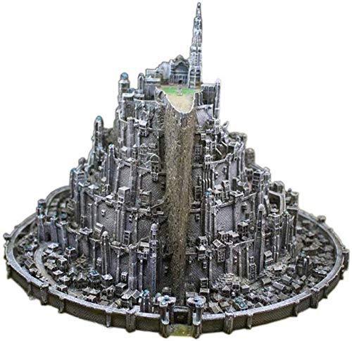 Lord of The Rings Minas Tirith Statue - Premium Garden Decoration Sculpture for Outdoor & Indoor Use - Perfect for LOTR Fans, Fantasy Collectors, and Home Garden Decor