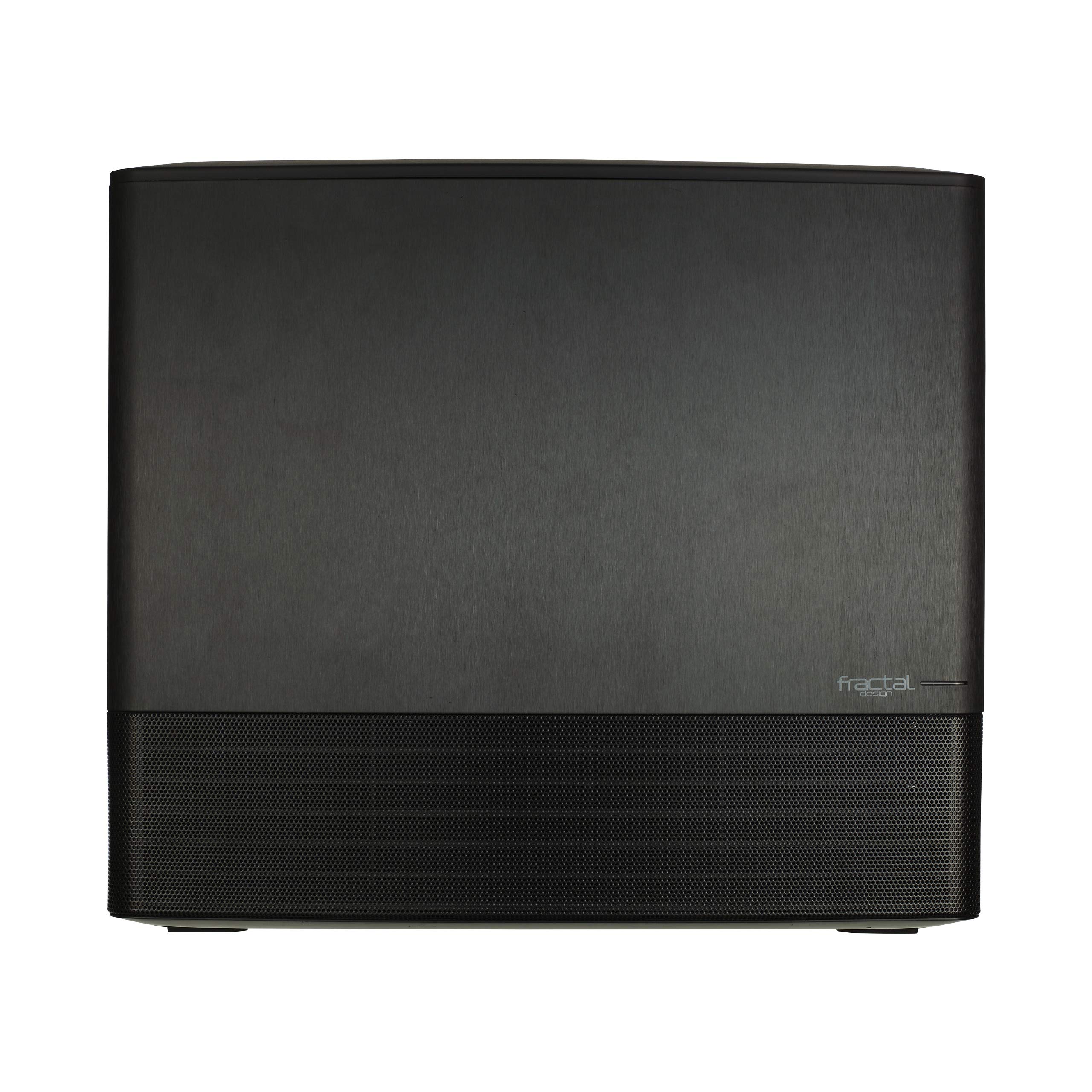 Fractal Design Node 804 Black Micro ATX Computer Case - Compact Cube PC Chassis for Gaming & Home Theater Systems
