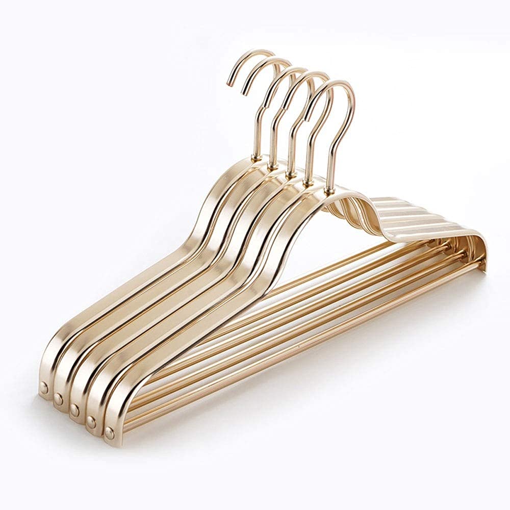Premium Aluminum Alloy Clothes Hangers - Space-Saving Non-Slip Garment Hangers for Home & Closet Organization | Ideal for Dresses, Shirts, Pants & Coats